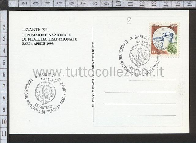 Collezionismo di marcofilia annulli speciali commemorativi degli anni 1990-99